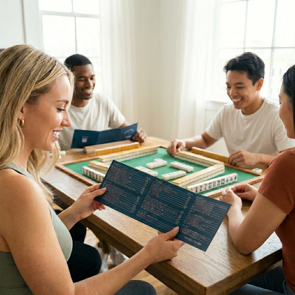 2026 Mahjong Cards - Set of 4